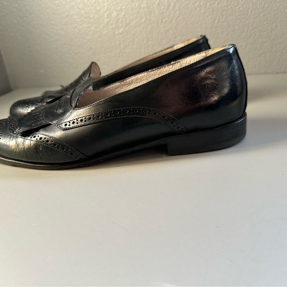 Florsheim barletta men’s black  loafers made in Italy size 10 main image 8